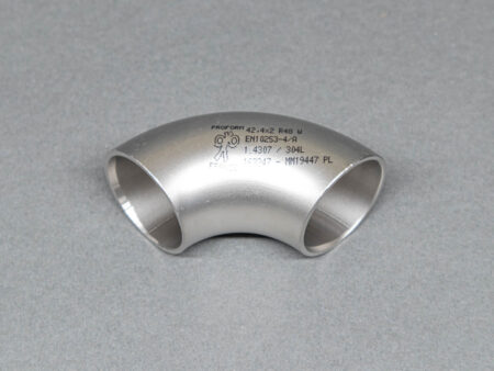Bend 42.4x2.0mm stainless