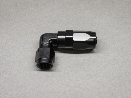 AN4 forged hose end black