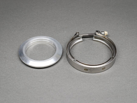 4" V-band compressor discharge Precision Turbo