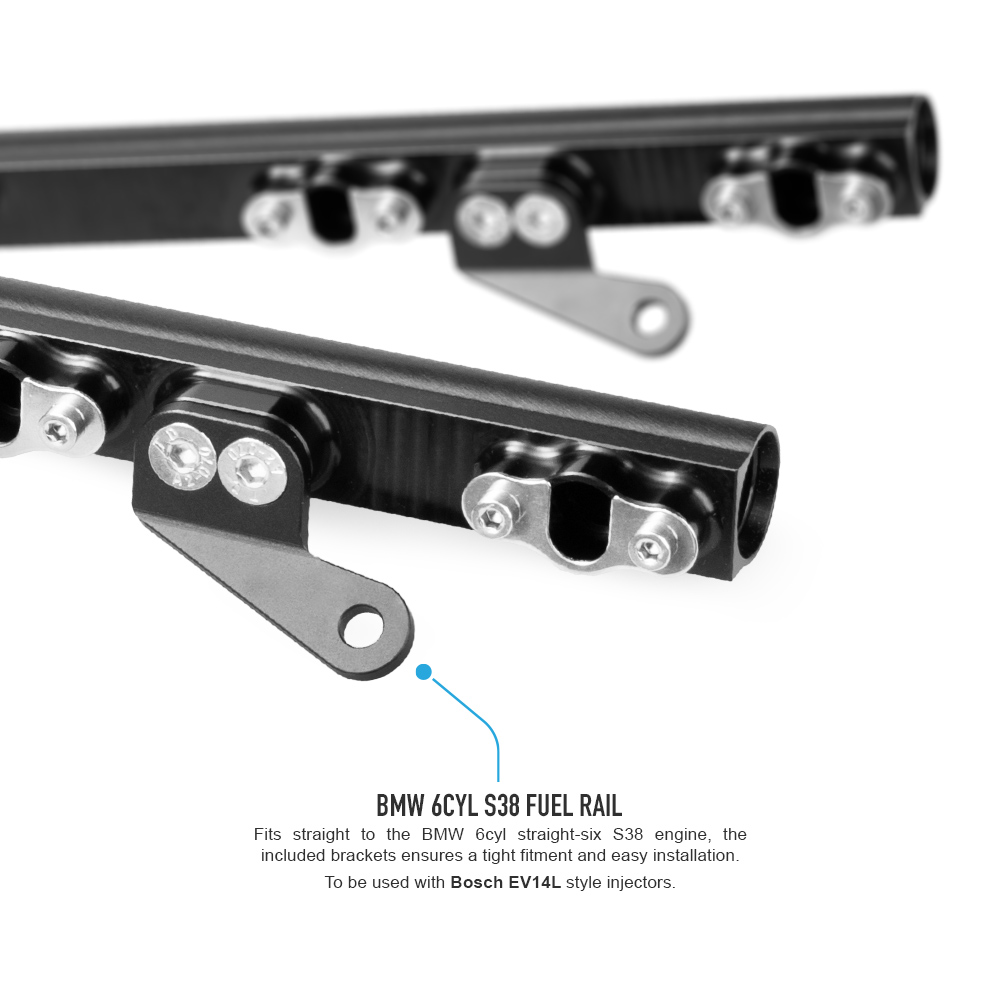 Nuke Performance BMW S38 fuelrail kit - Bild 2