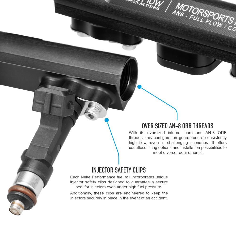 Nuke Performance BMW S38 fuelrail kit - Bild 4