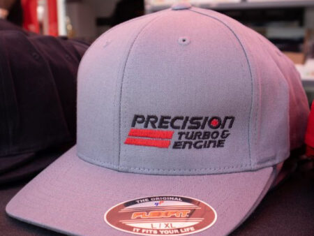 Precision Turbo Grey flex fit hat
