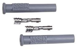 MSD straight connector for spark plug
