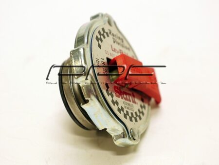 Radiator cap with vent. lever 21-25psi