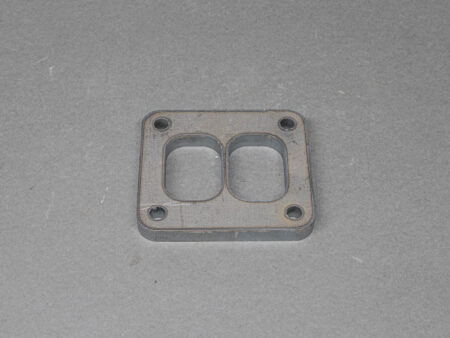 T4 twin entry flange mild steel(82x70)