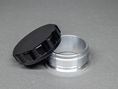 Billet aluminum lock med svetshals 50mm